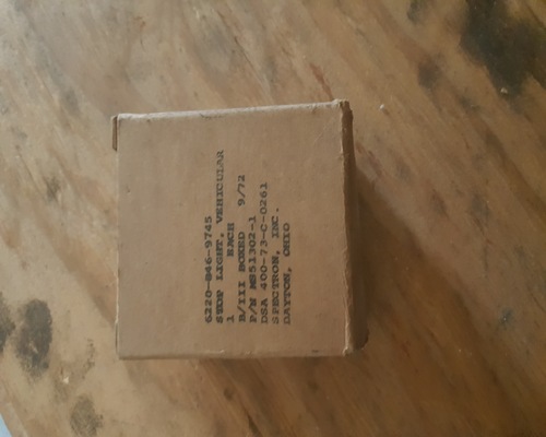 Stop Light,Vehicular   6220-00-846-9745